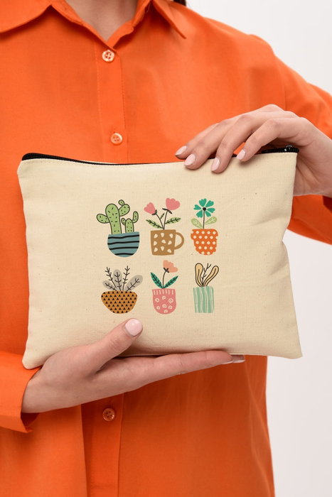 Zoozie Bags Neceser de Maquillaje Crema